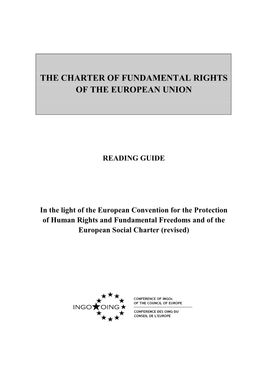 The Charter of Fundamental Rights of the European Union