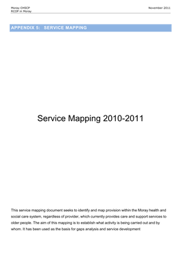 Service Mapping