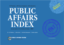 Public Affairs Index Report 2017