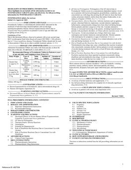 Fexinidazole Tablets Occurs in a Concentration-Dependent Manner