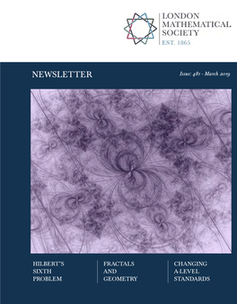 NEWSLETTER Issue: 481 - March 2019
