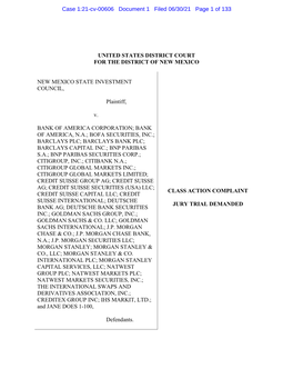 Case 1:21-Cv-00606 Document 1 Filed 06/30/21 Page 1 of 133