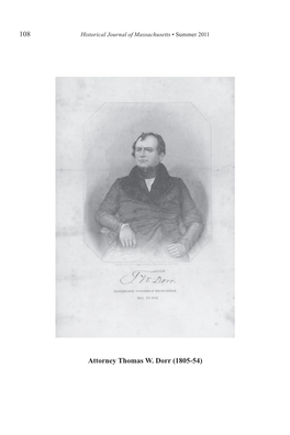 Rhode Island's Dorr Rebellion and Bay State Politics, 1842-1843 by Erik