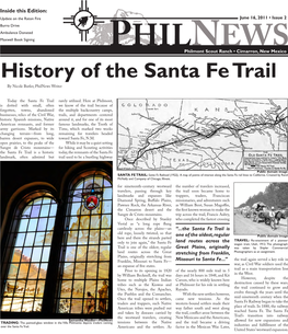 History of the Santa Fe Trail by Nicole Butler, Philnews Writer