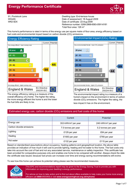 Energy Performance Certificate