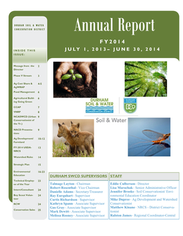 Annual Report F Y 2 0 1 4