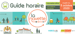 Guide Horaire Horaires 2020 Édito Les Mobilités Sont Un Enjeu Majeur Des 10 Ville Et Vos Liaisons Avec Les Gares De Chantilly Prochaines Années