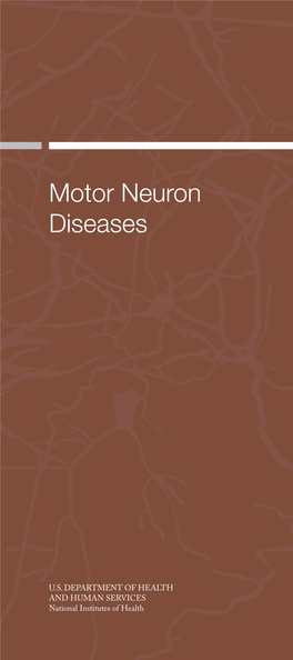 Motor Neuron Diseases