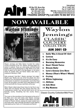 3001 Waylon Jennings.Cdr