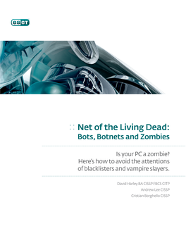Net of the Living Dead: Bots, Botnets and Zombies