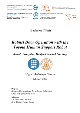 Robust Door Operation with the Toyota Human Support Robot