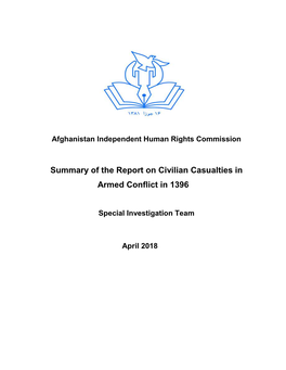 Summary of the Report on Civilian Casualties in Armed Conflict in 1396