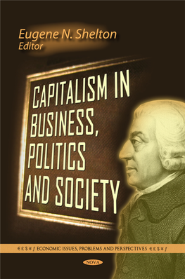 Capitalism in Business, Politics and Society