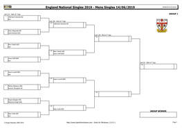 England National Singles 2019 - Mens Singles 14/06/2019 09/06/2019 09:36:52