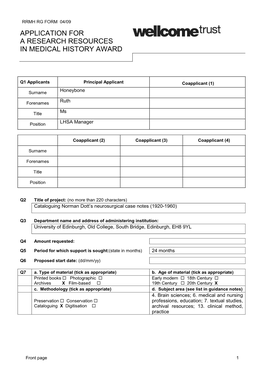 Edited Application Form