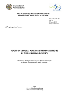 Inter-American Commission on Human Rights Rapporteurship on the Rights