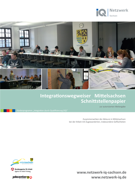 Schnittstellenpapier Integrationswegweiser Mittelsachsen