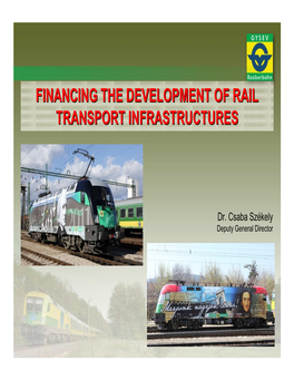 Financing the Development of Rail Transport