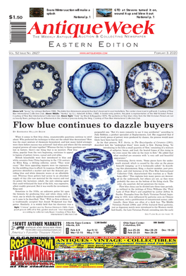 Flow Blue Continues to Dazzle Buyers by Barbara Miller Beem Purposeful One