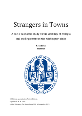 Strangers in Towns