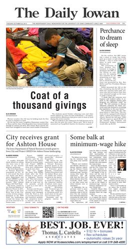 Daily Iowan (Iowa City, Iowa), 2015-10-20