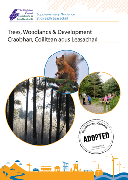 Trees, Woodlands & Development Craobhan, Coilltean Agus Leasachad