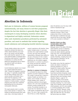 Abortion in Indonesia