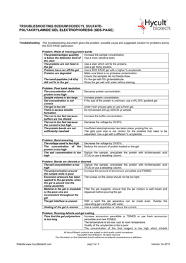 Troubleshooting SDS-PAGE-0410