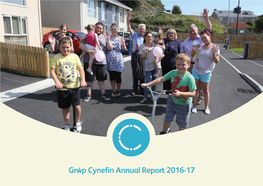 Grŵp Cynefin Annual Report 2016-17