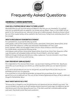 Frequently Asked Questions