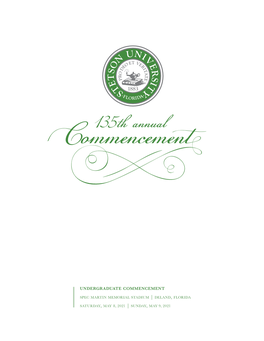 Spring 2021 Commencement