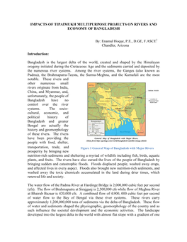 Impacts of Tipaimukh Dam on Bangladesh