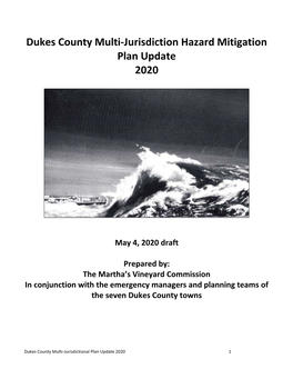 Hazard Mitigation Plan Draft