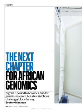 Nigeria Is Poised to Become a Hub for Genetics Research, but a Few Stubborn Challenges Block the Way