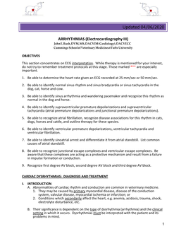 Arrhythmias (Ekg Iii)