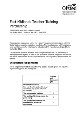 Latest EMTTP Ofsted Report. May 2018Pdf