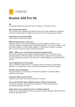 Realme X50 Pro 5G