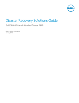 Disaster Recovery Solutions Guide