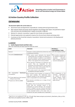 Country Profile DENMARK