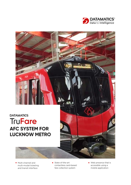 Fare AFC SYSTEM for LUCKNOW METRO