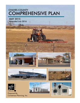 Chaves County Comprehensive Plan July 2016 (PDF)