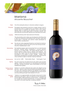 Mariona Alicante Bouschet