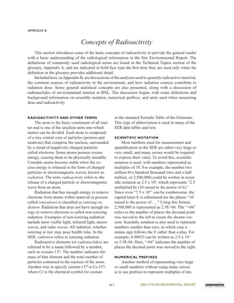 Concepts of Radioactivity