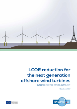 LCOE Reduction for the Next Generation Offshore Wind Turbines