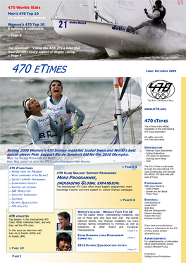 470 Etimes Issue: Dec Ember 2009