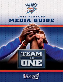 Oklahoma City Thunder 2012 Playoff Media Guide