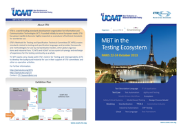 About ETSI Exhibition Plan