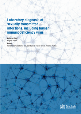 Laboratory Diagnosis of Sexually Transmitted Infections, Including Human Immunodeficiency Virus