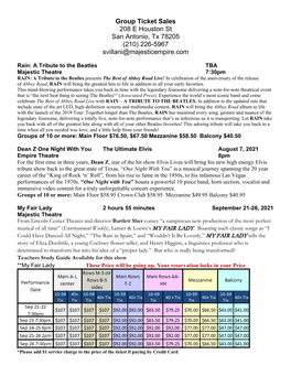 2021-22 Group Sales