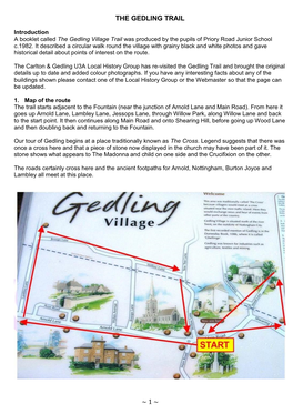 The Gedling Trail